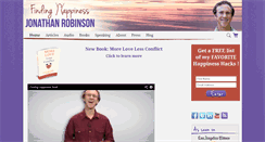 Desktop Screenshot of findinghappiness.com